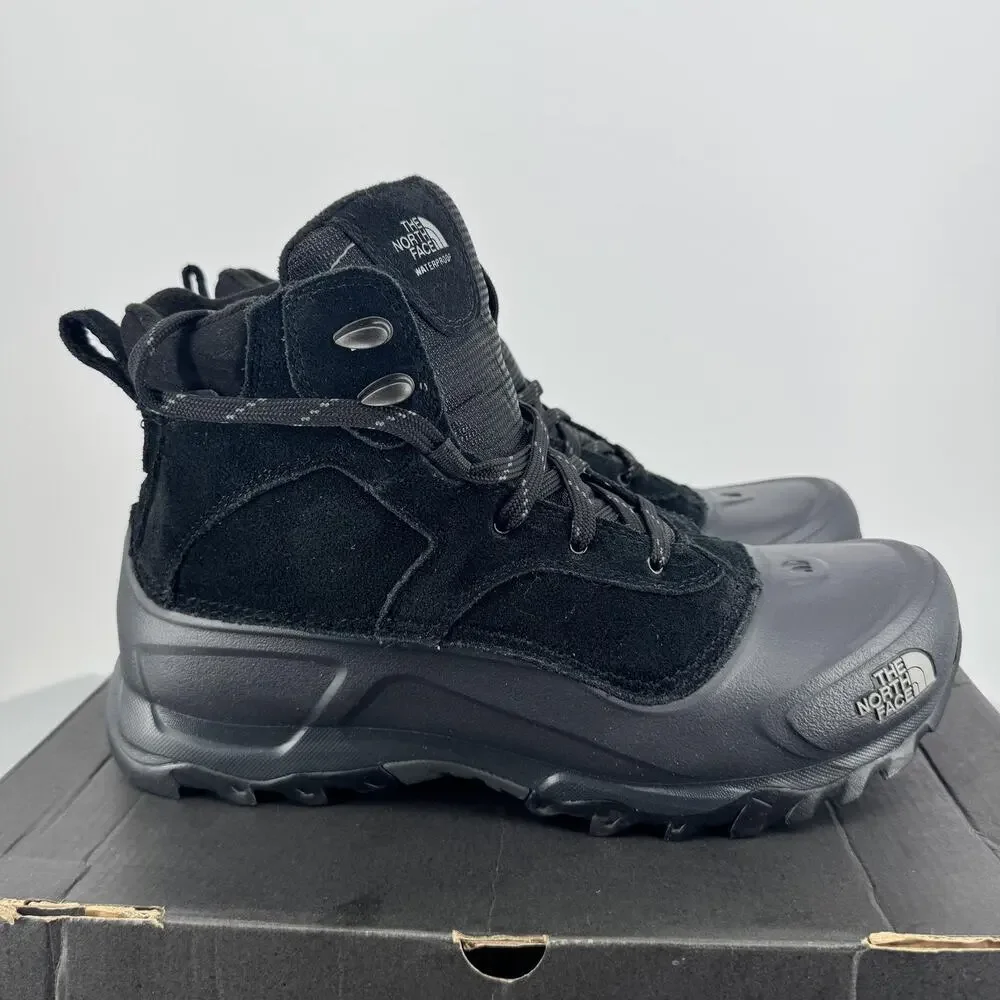 The North Face Snowfuse Mens 11.5 Black Waterproof Heatseeker Snow Boots